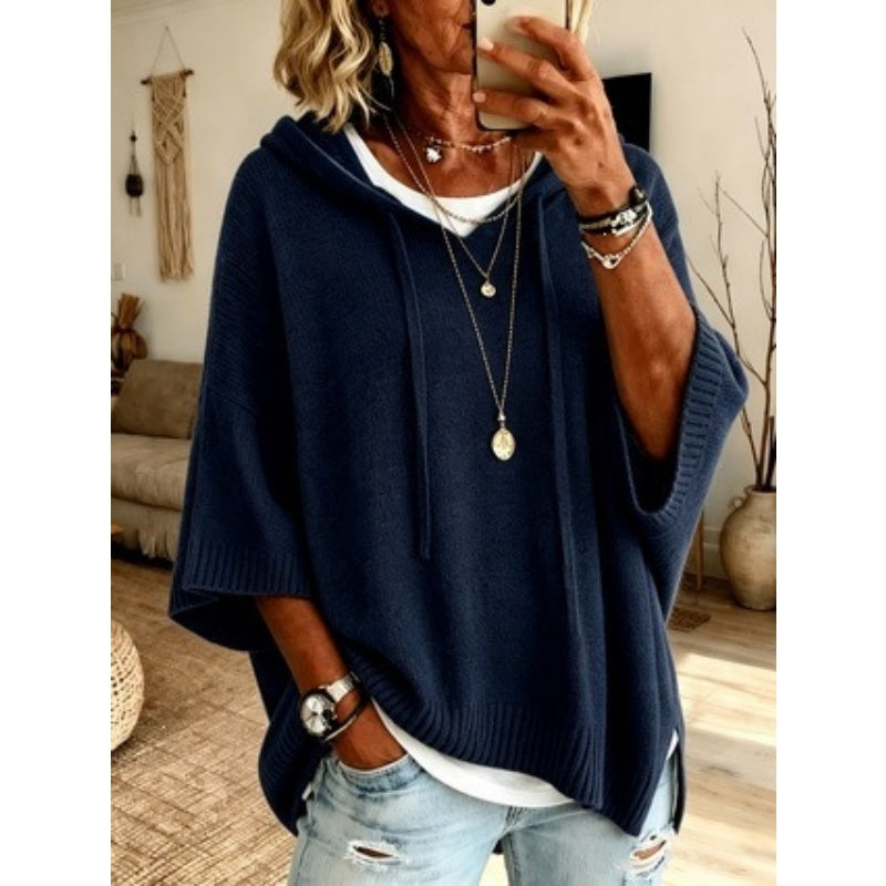 Women’s Knit Hooded Pullover