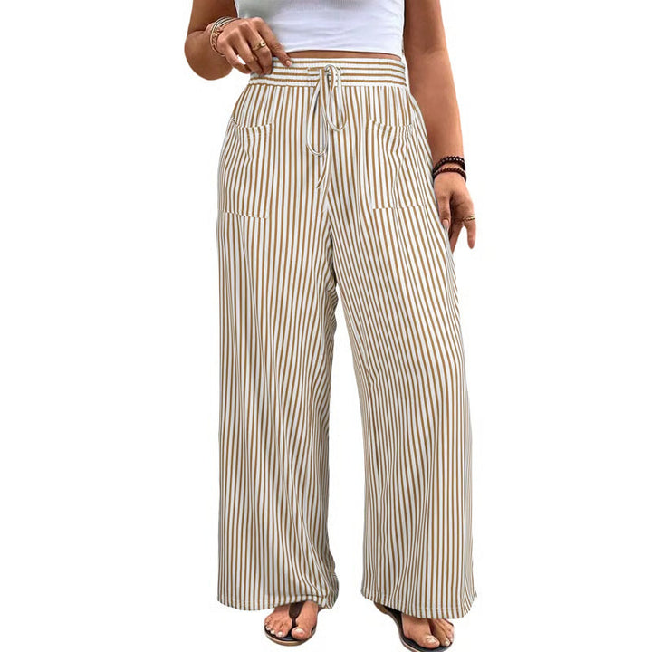 Women’s Striped Wide Leg Pants (S-5XL)
