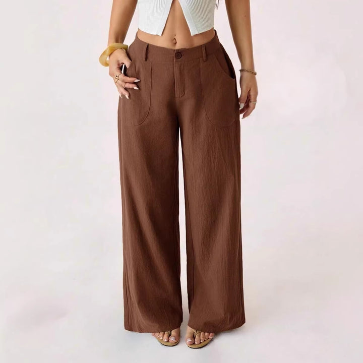 Women’s Linen Wide Leg Pants