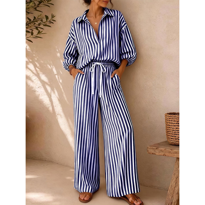 Women’s Striped 2-Piece Set