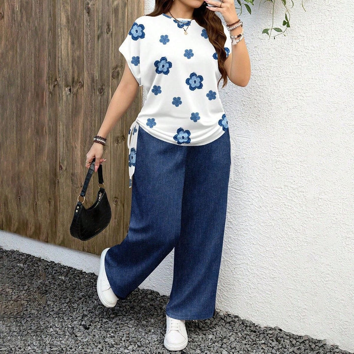 Women's Plus Size 2-Piece Set Outfit