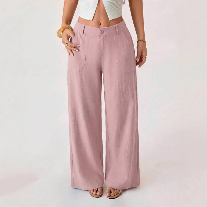 Women’s Linen Wide Leg Pants