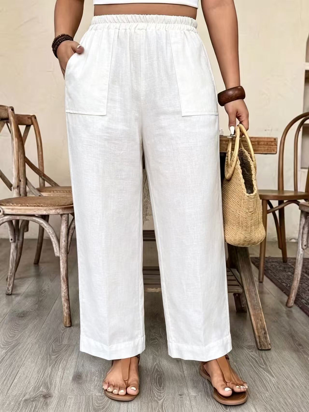 Women’s Plus Size Relaxed Harem Pants
