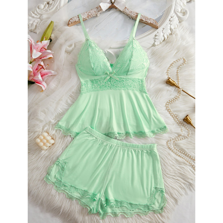 Women’s Lace Modal Pajama Set