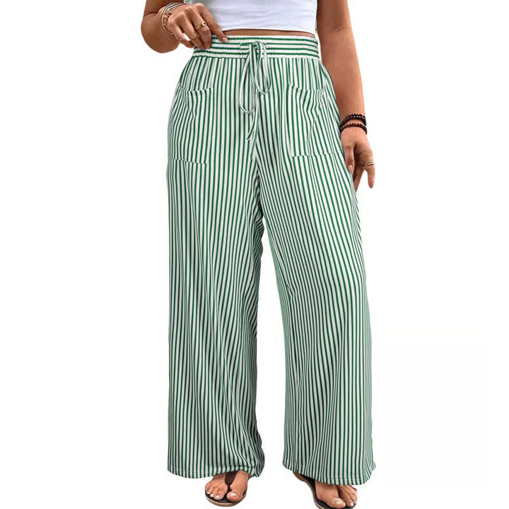 Women’s Striped Wide Leg Pants (S-5XL)