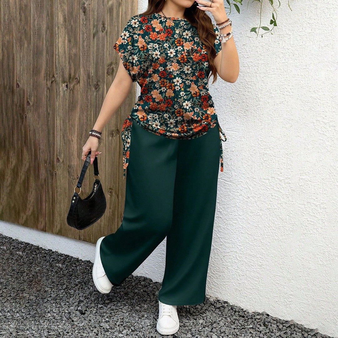Women's Plus Size 2-Piece Set Outfit