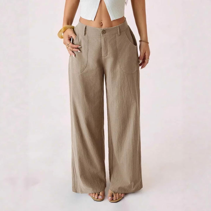 Women’s Linen Wide Leg Pants