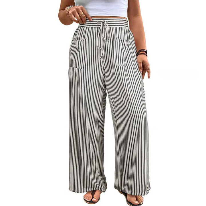 Women’s Striped Wide Leg Pants (S-5XL)