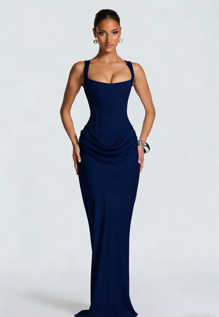 Women’s Sculpting Corset Maxi Dress