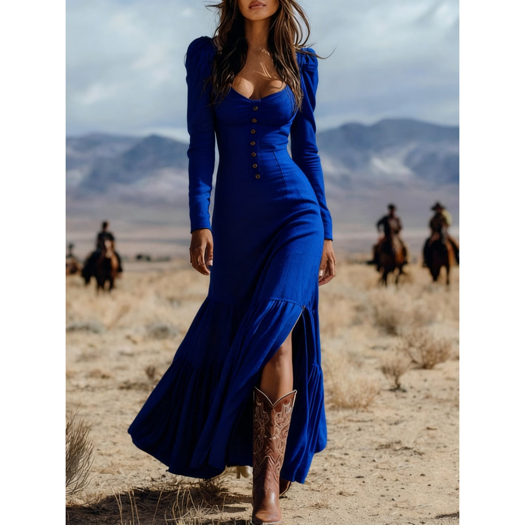 Women’s Western Maxi Dress