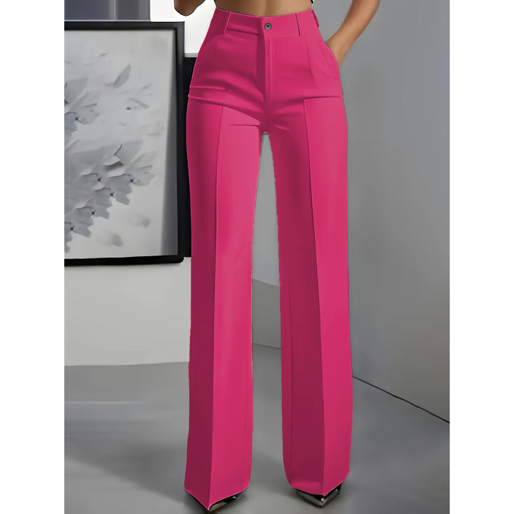 Women’s High-Waisted Straight-Leg Pants