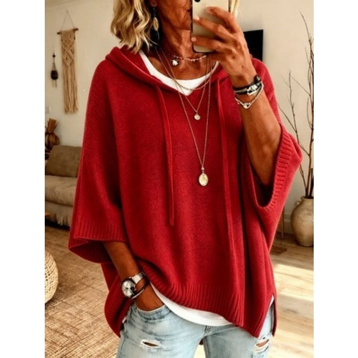 Women’s Knit Hooded Pullover