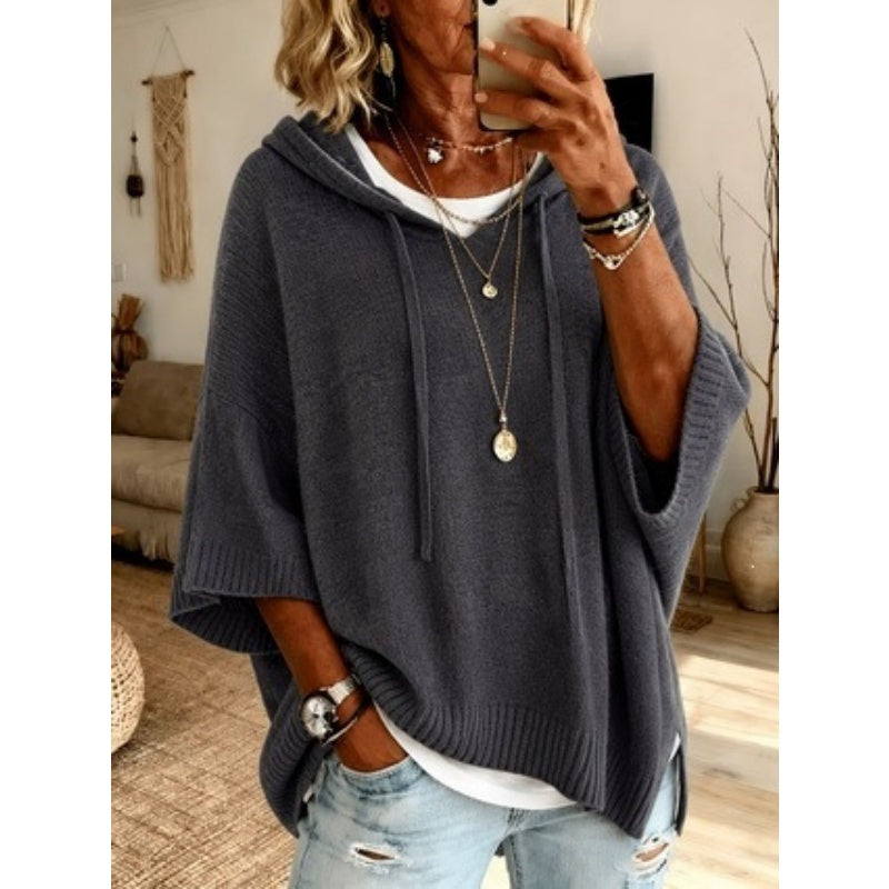 Women’s Knit Hooded Pullover