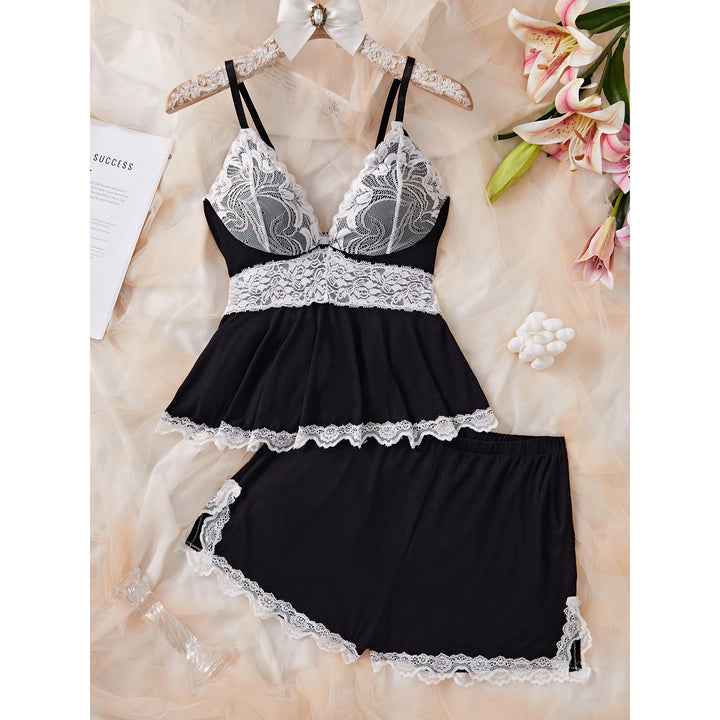 Women’s Lace Modal Pajama Set