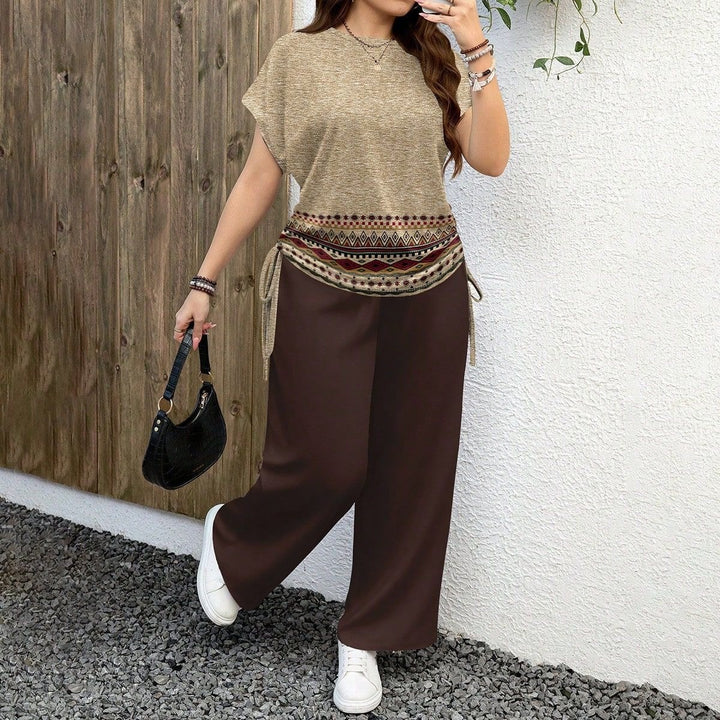 Women's Plus Size 2-Piece Set Outfit