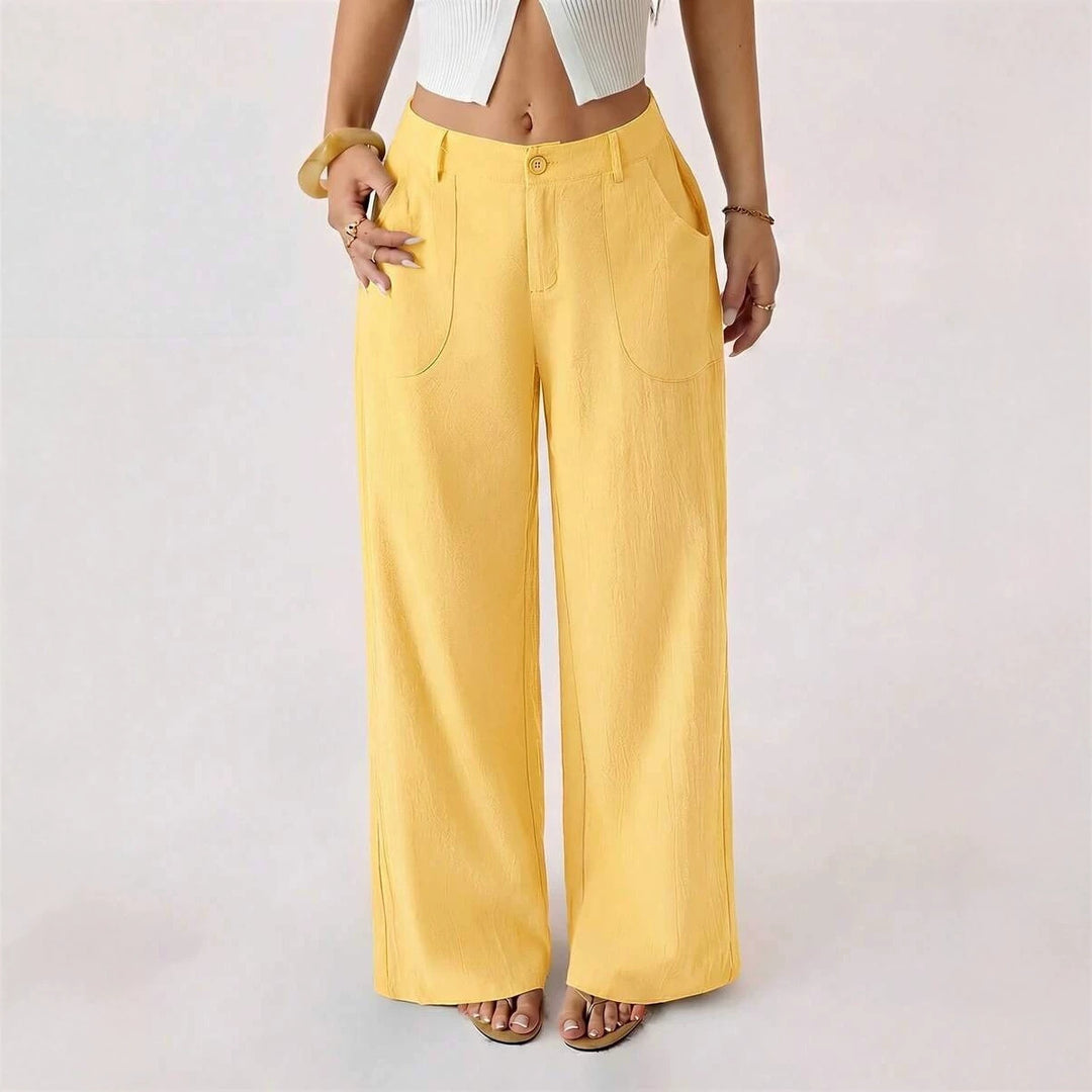 Women’s Linen Wide Leg Pants