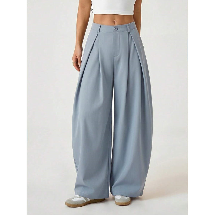 Women’s High Waisted Pleated Wide Leg Pants