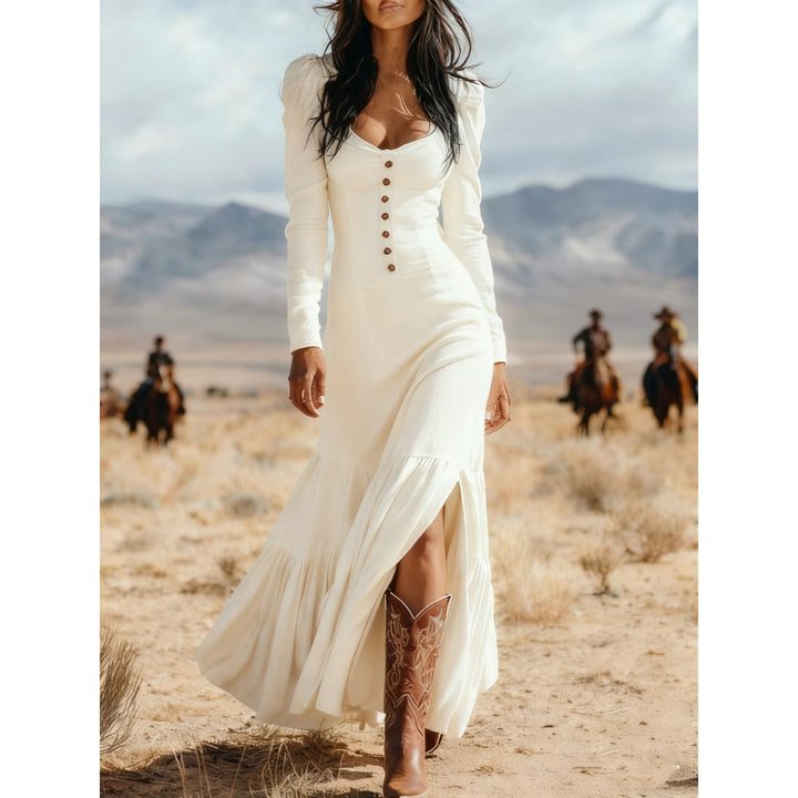 Women’s Western Maxi Dress
