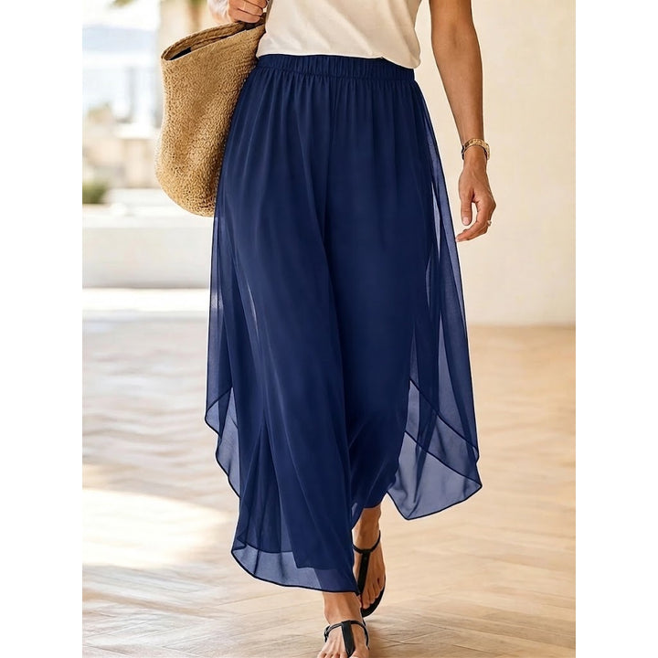 Women’s Asymmetric Wide Leg Pants