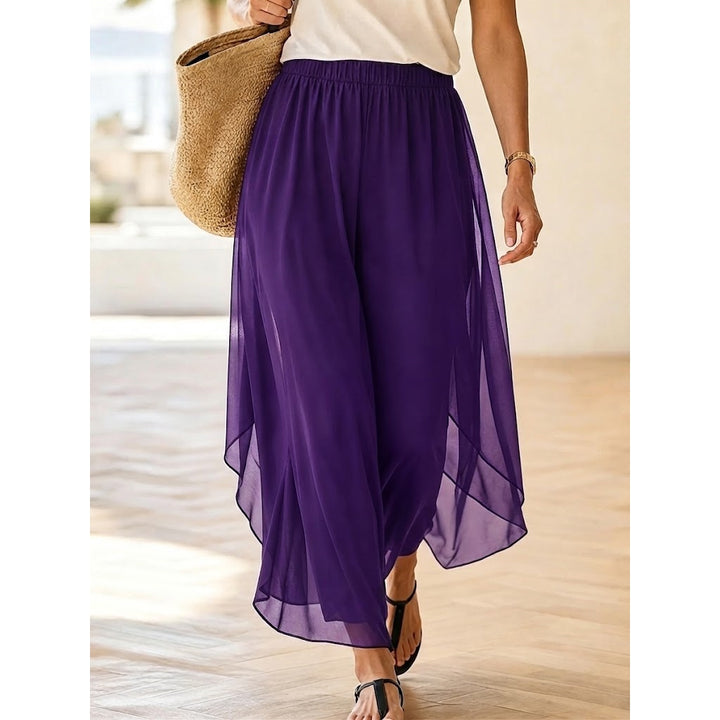 Women’s Asymmetric Wide Leg Pants