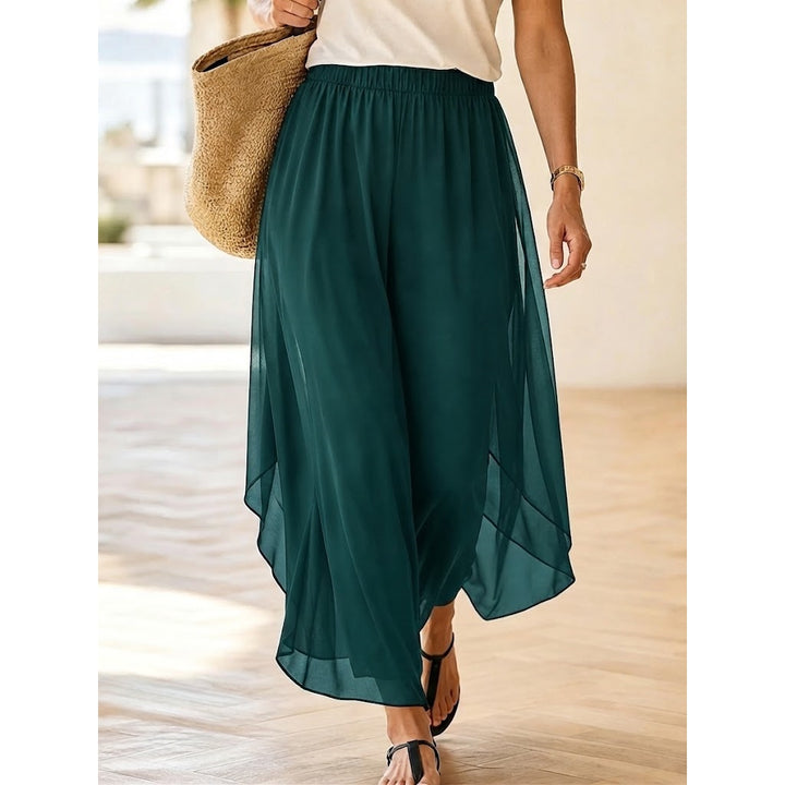 Women’s Asymmetric Wide Leg Pants